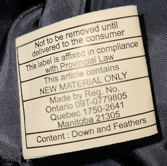 GUESS LOS ANGELES DOWN PUFFER JACKET NAVY BLUE - Picture 3 of 11